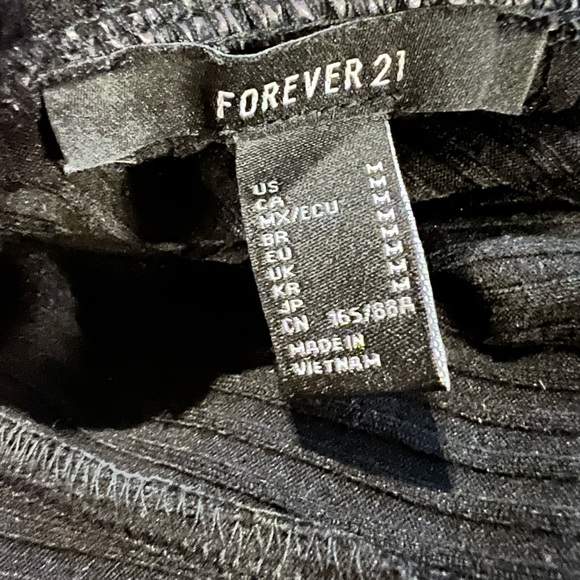 Forever 21 Black Mini Dress - Picture 4 of 4